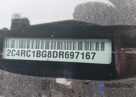 2013 Chrysler Town & Country Touring from USA, damaged, VIN 2C4RC1BG8DR697167